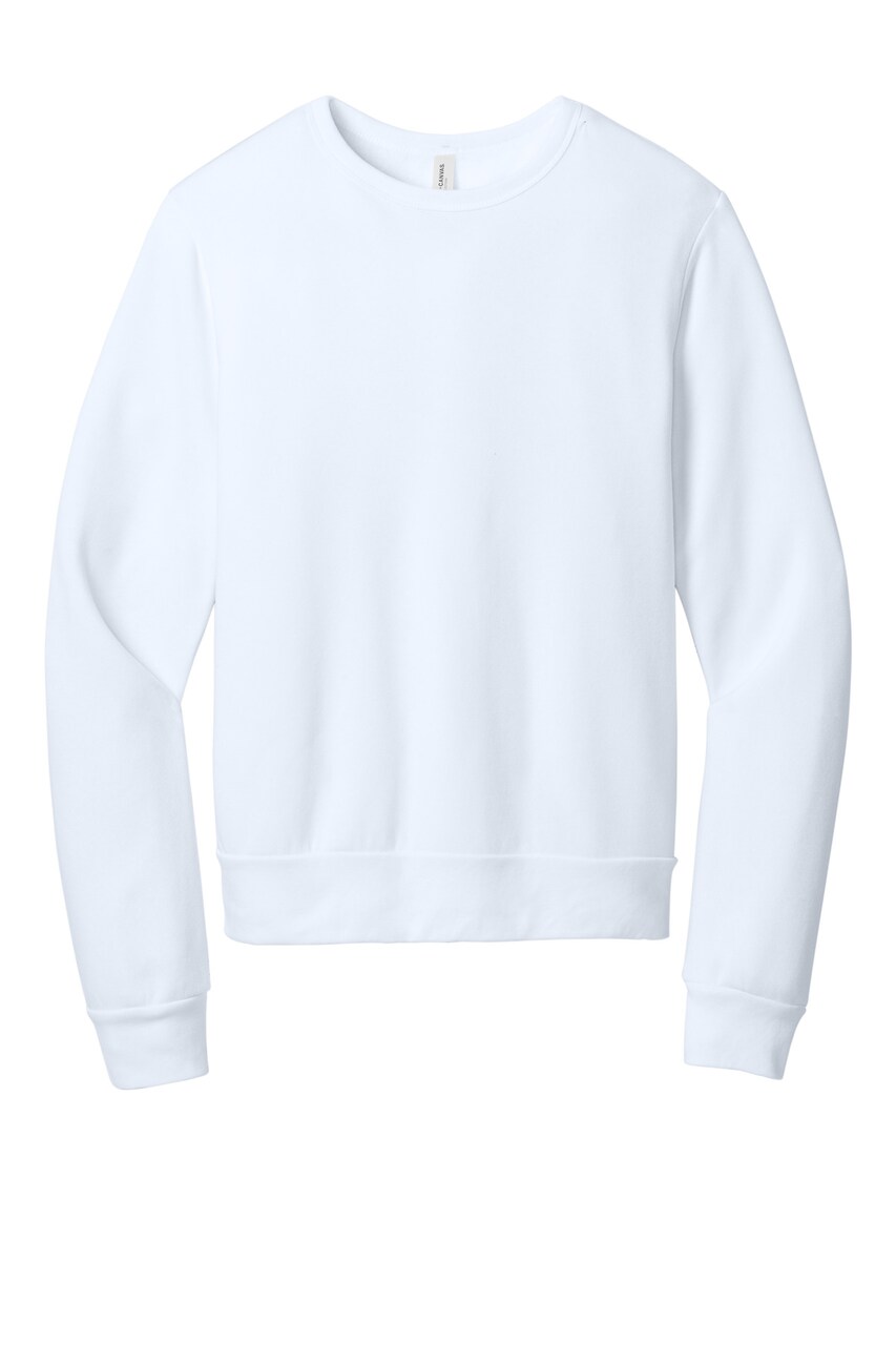 BELLA+CANVAS® Unisex Sponge Fleece Classic Crewneck Long Sleeve Sweatshirt